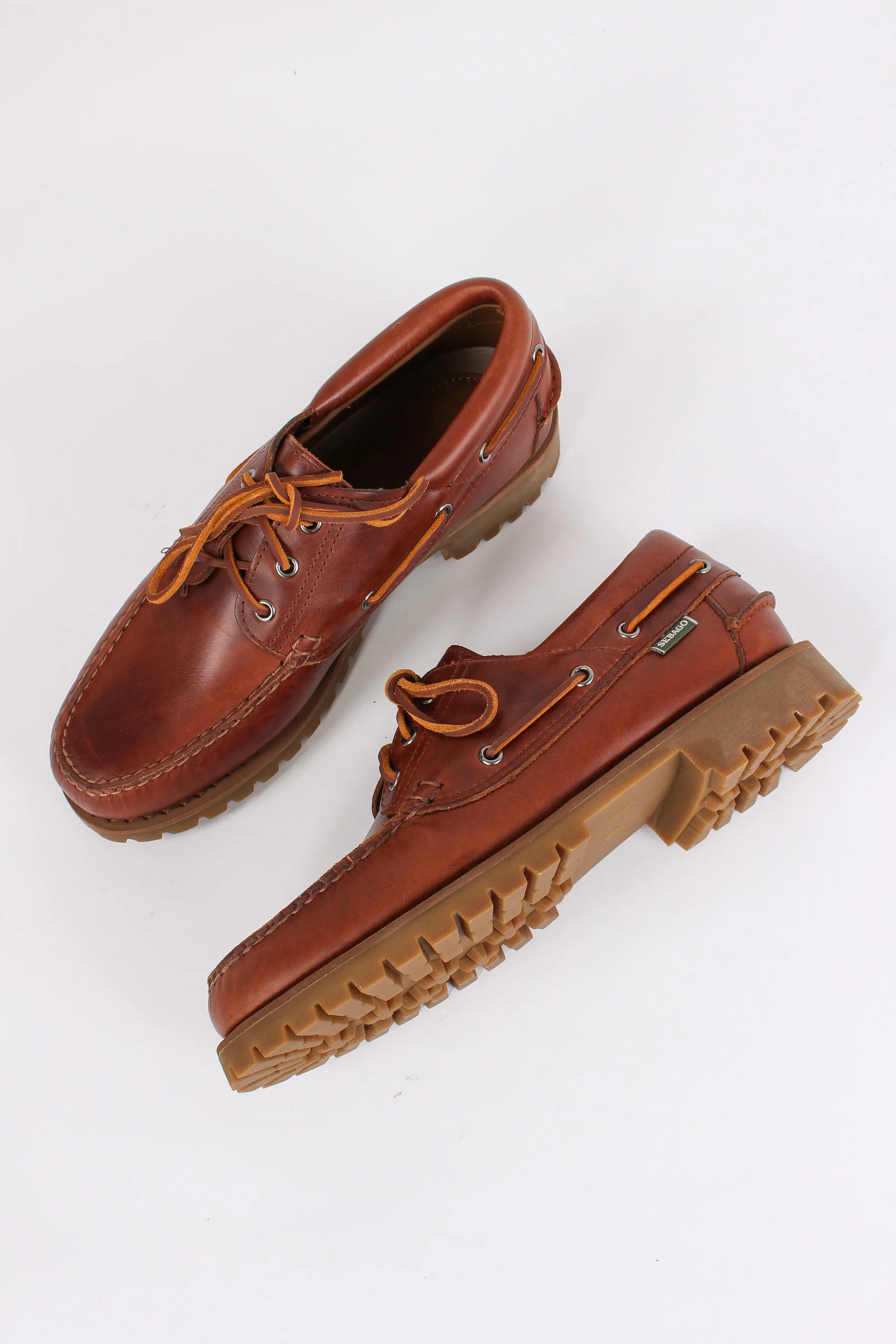 Scarpa Pelle 3 Fori Brown - immagine 3