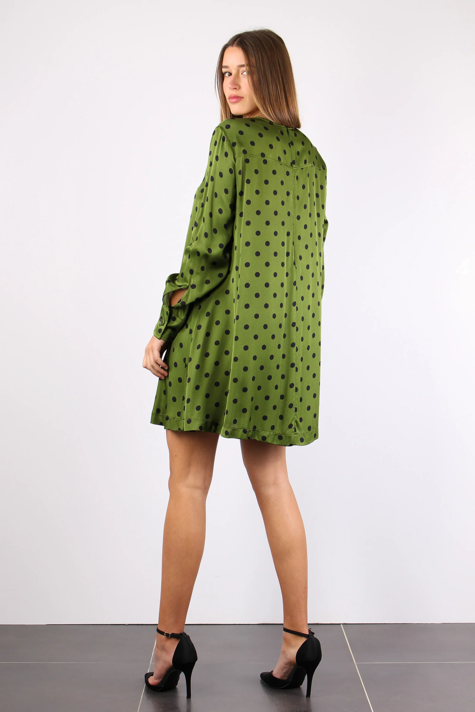 Abito Pois Kiwi - immagine 5
