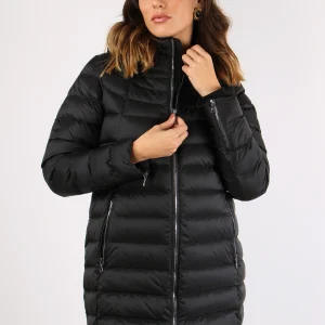 Piumino Svasato Nero