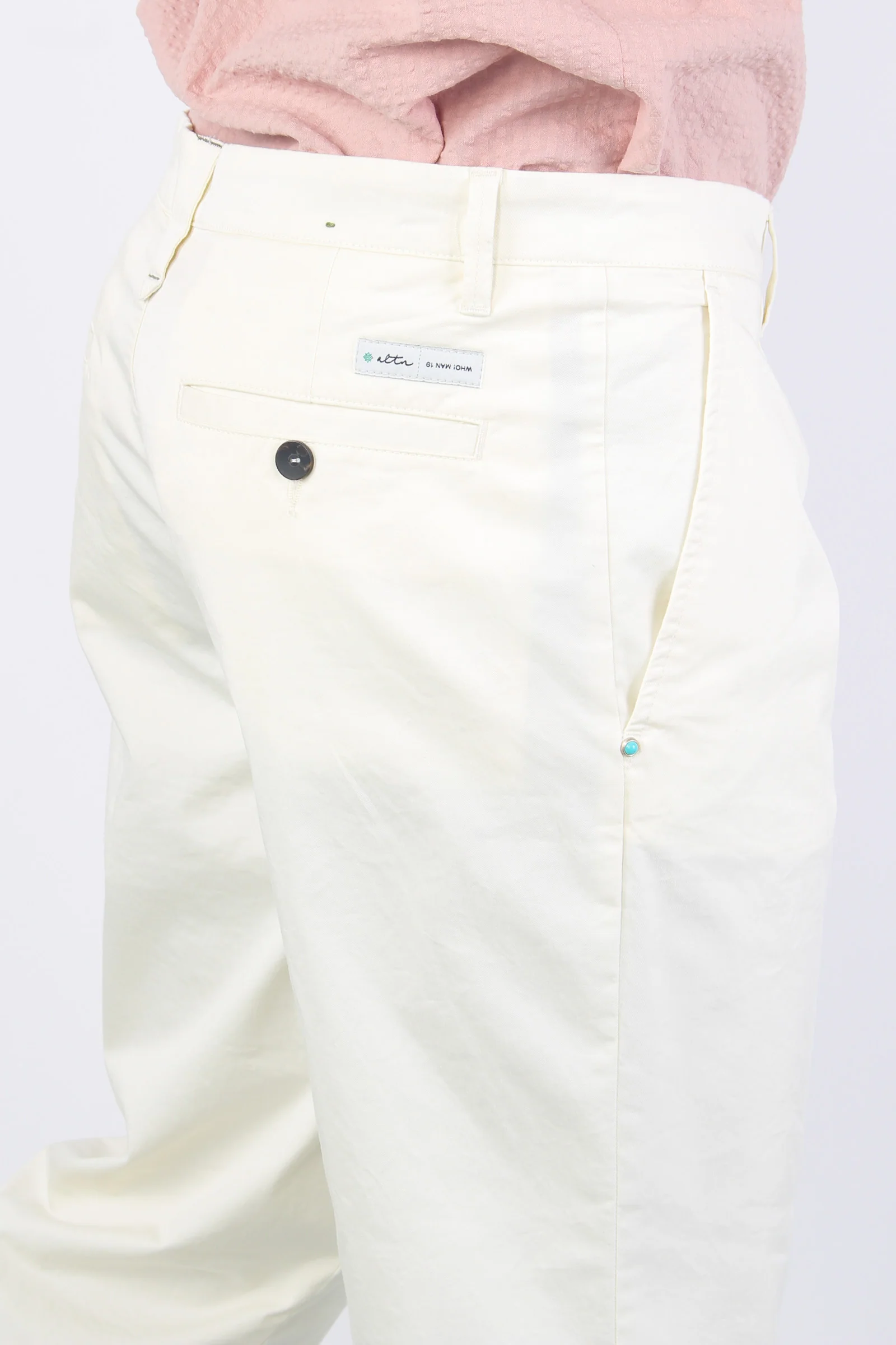 Tester Pantalone Rasatello Latte - immagine 8