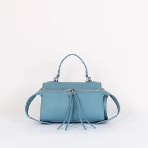 Metis Mini Bag Zip Frontale Lagoon