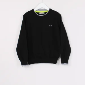 Pull Profilo Contrasto Nero