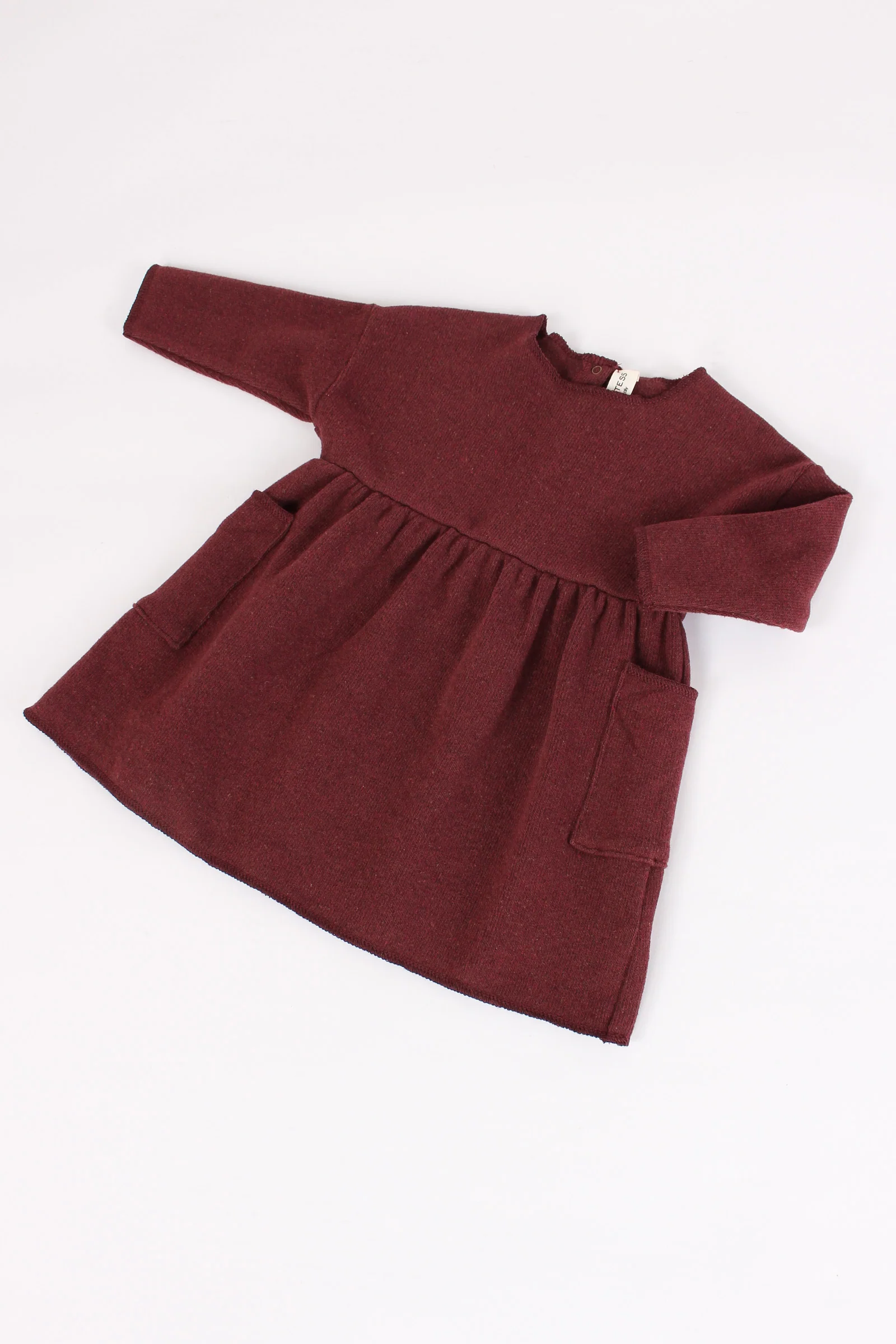 Abito Caldo Cotone Burgundy - immagine 5