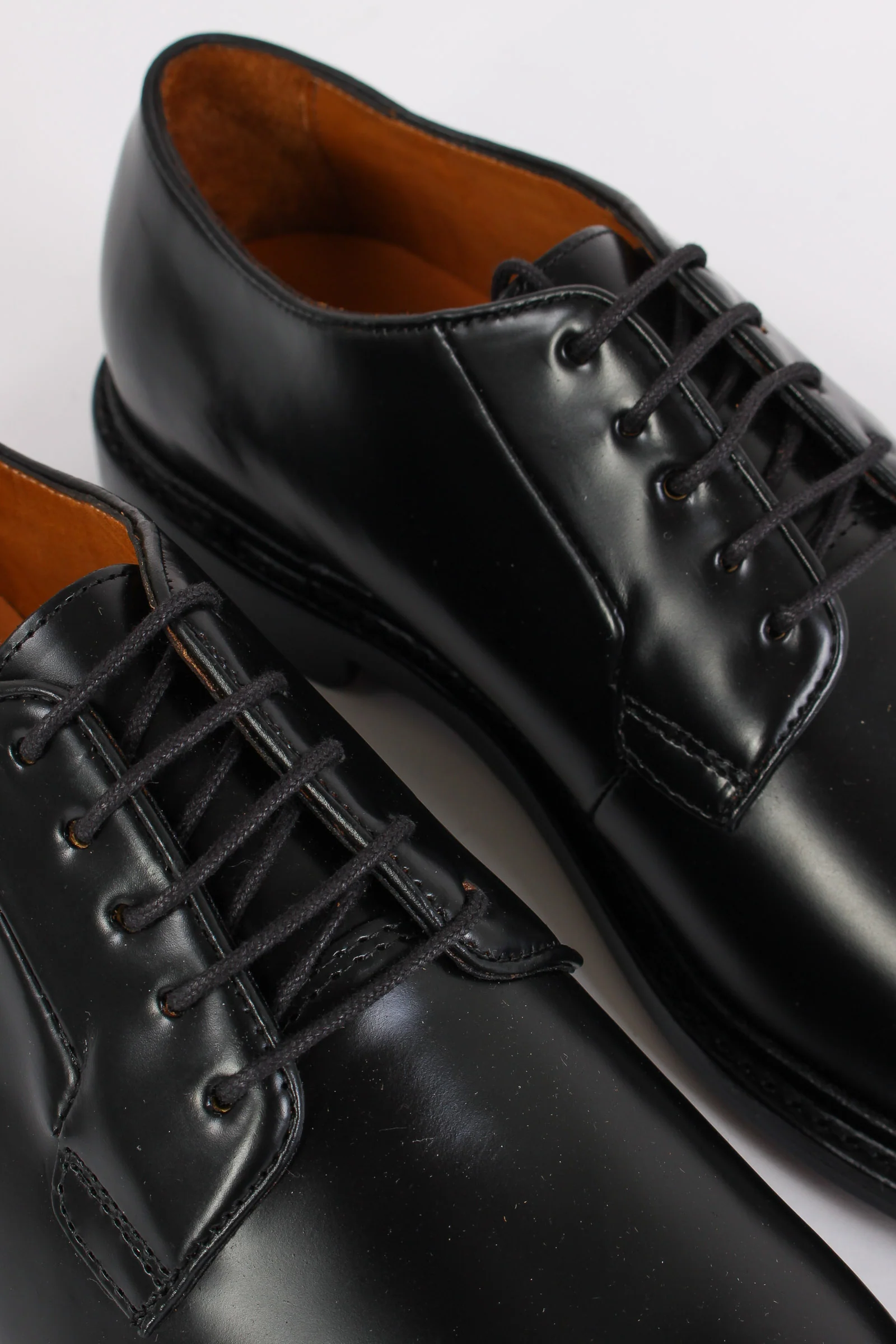 Scarpa Allacciata Pelle Black - immagine 8