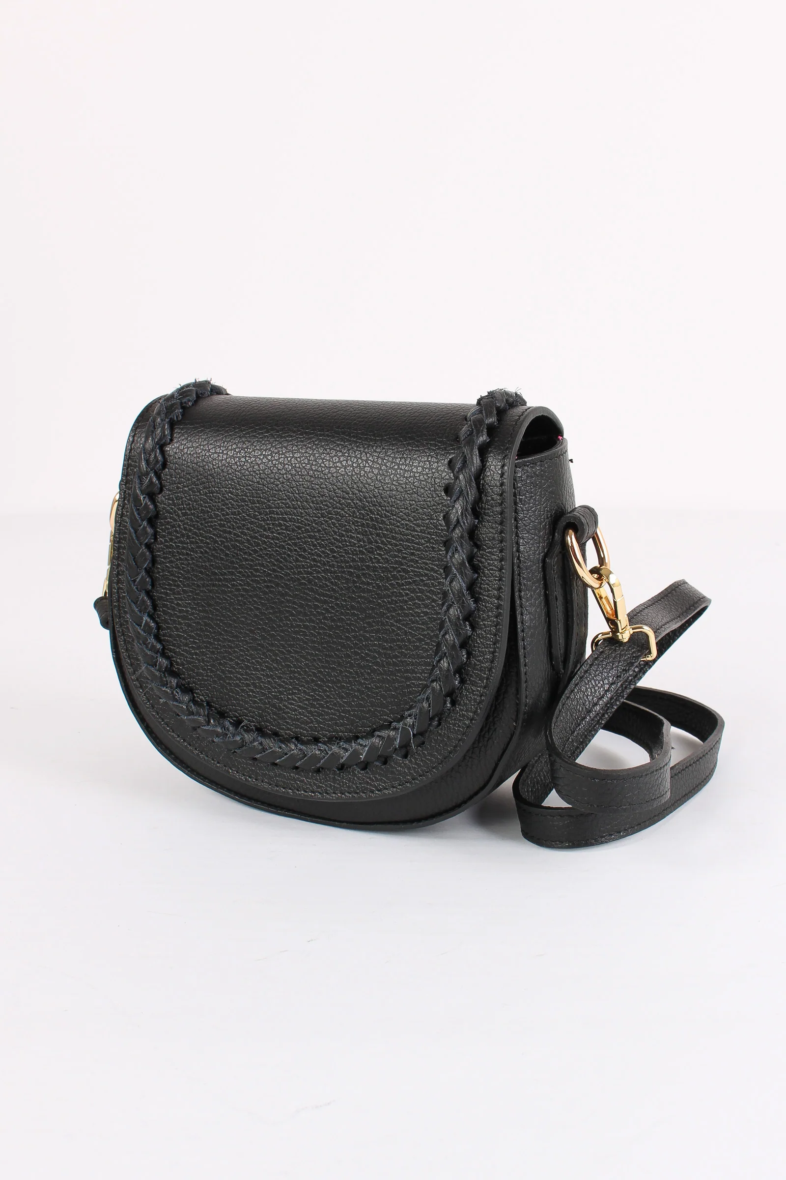 Bandoliera Intreccio Nero - immagine 5