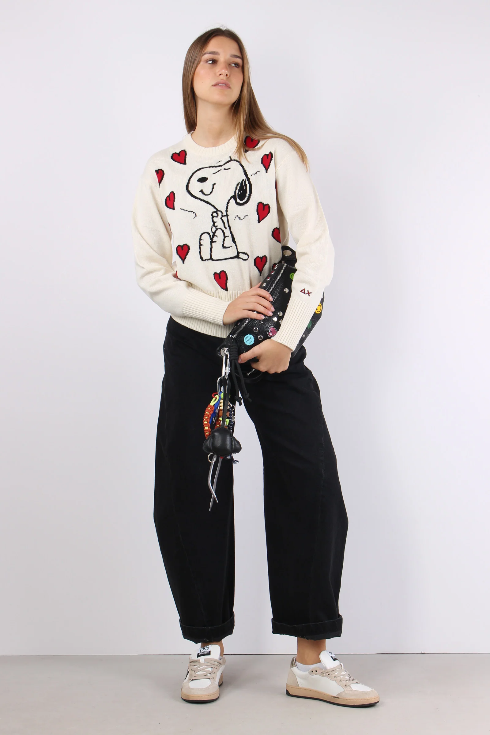 Maglia Ricamo Grande Bianco - immagine 2