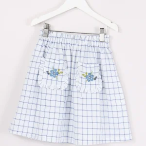 Gonna Quadri Check Blu