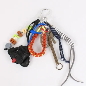 Portachiave Charms Cane Black
