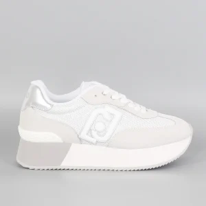 Sneaker Dreamy Suede Mesh White/silver