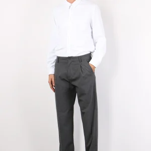 Mente Pantalone Dritto Pence Grigio