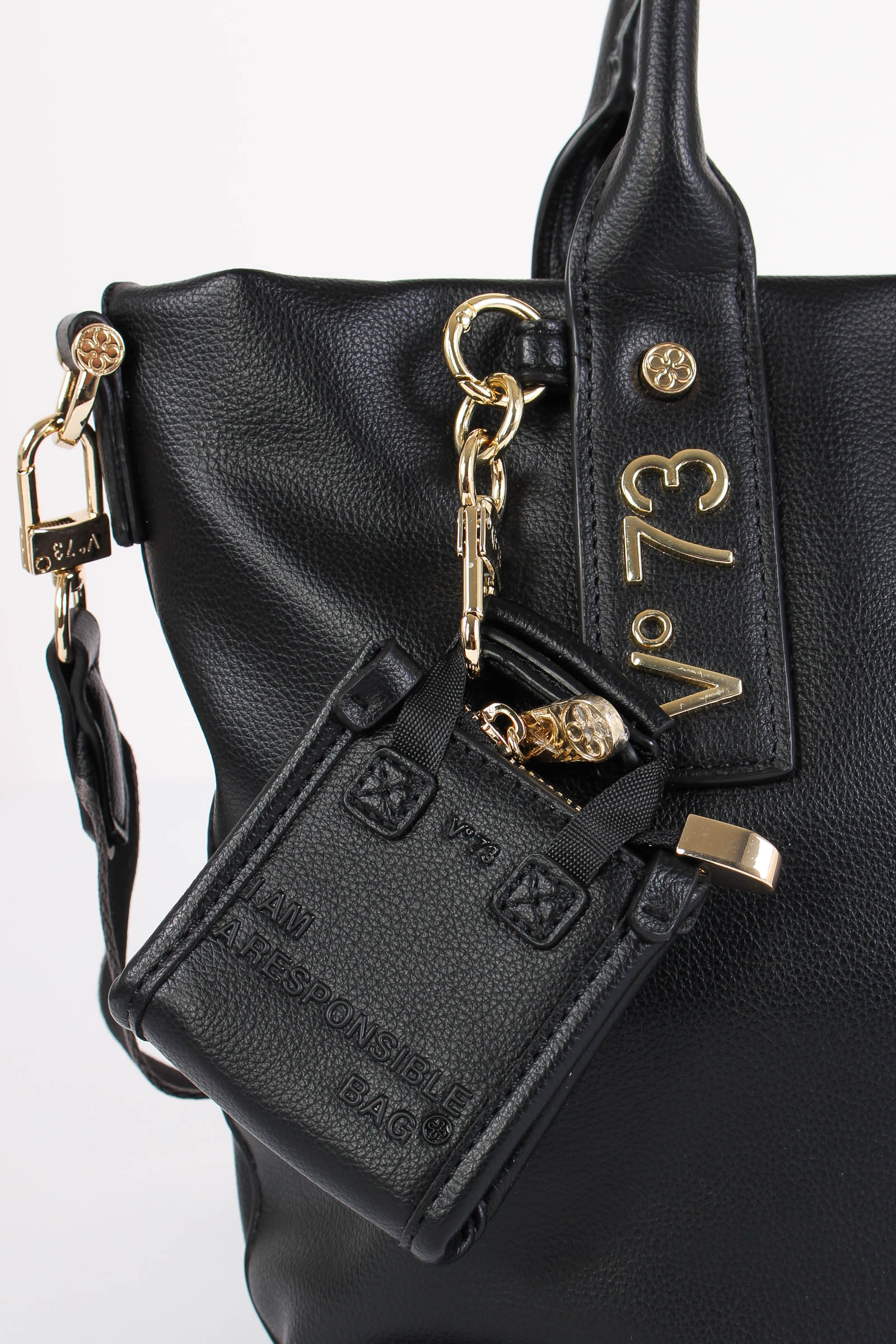 Matilda Mini Shopping Charm B Nero - immagine 5