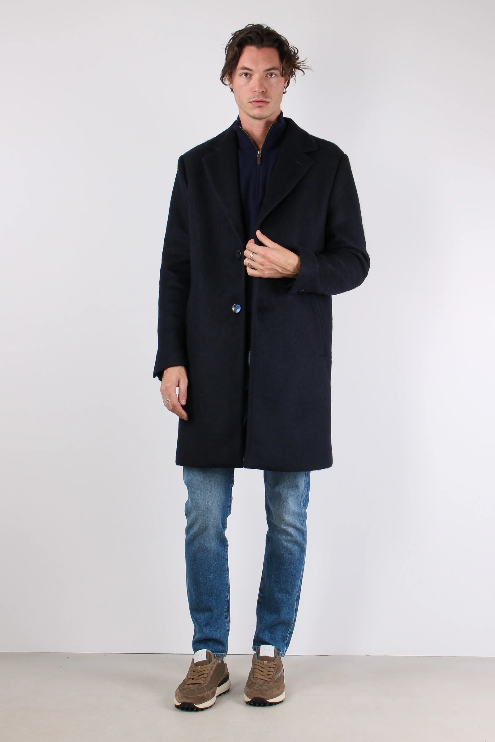 Bomber Cappotto Blu