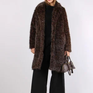 Ecopelliccia Lunga Macula Macula