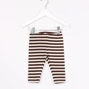 Leggings Riga Natural/burgundy