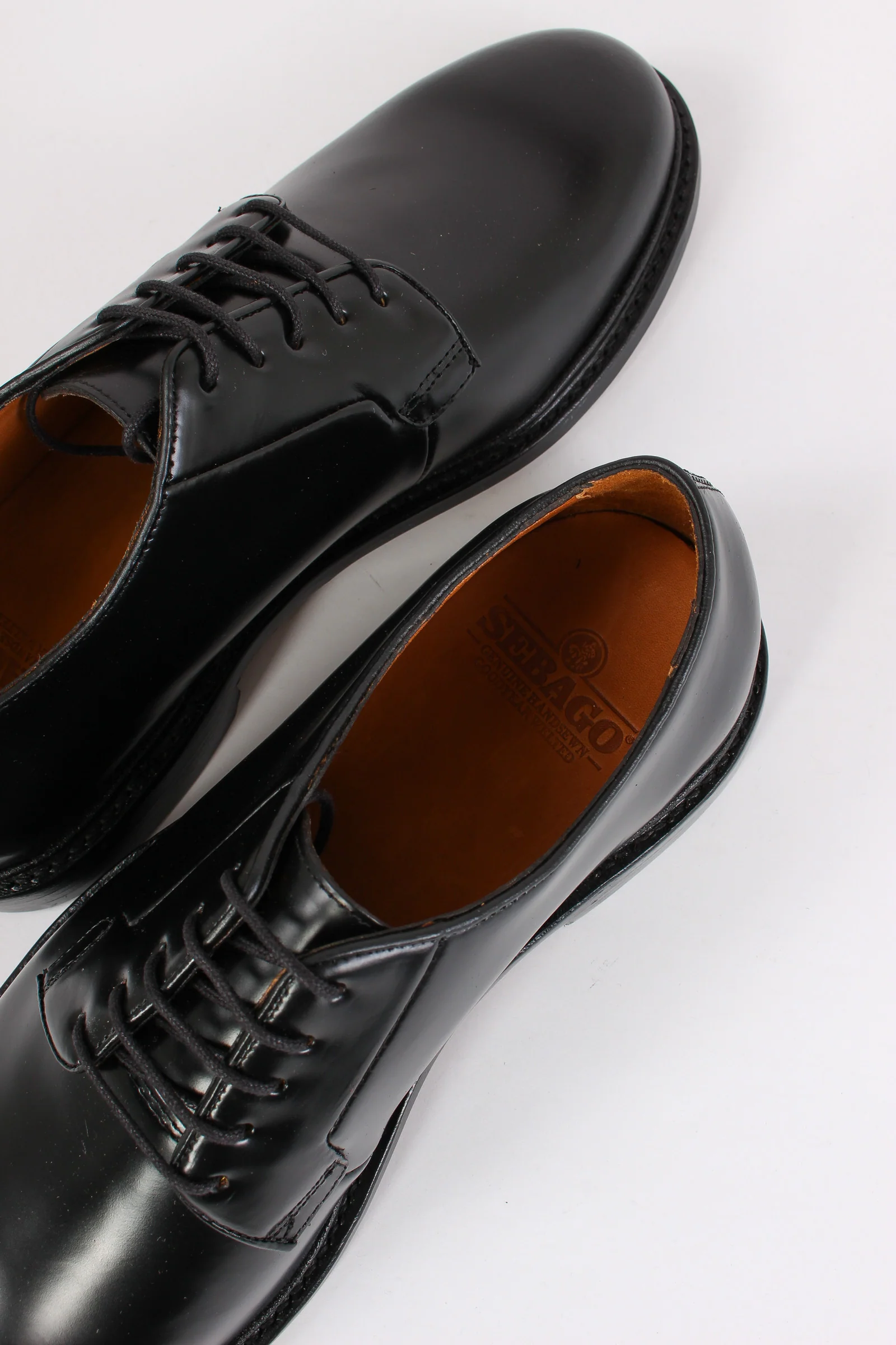 Scarpa Allacciata Pelle Black - immagine 5