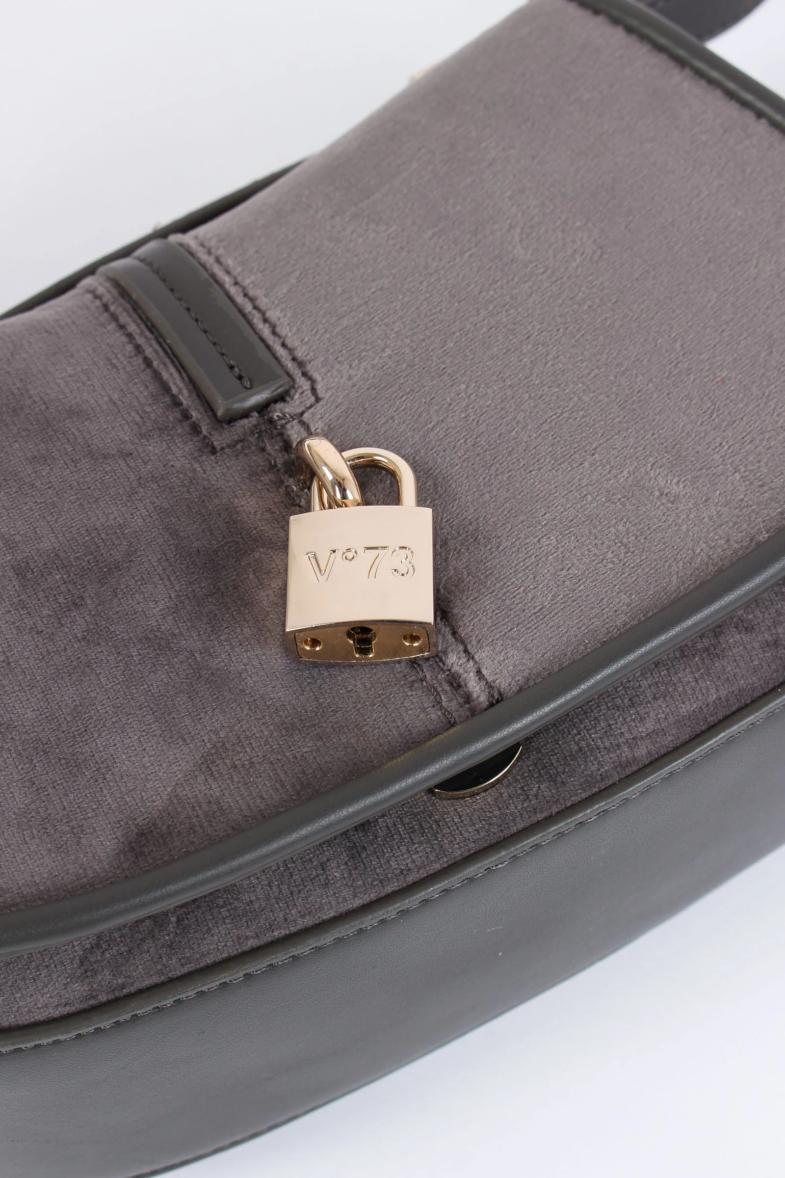 Artemisia Bandoliera Velluto Grigio - immagine 7