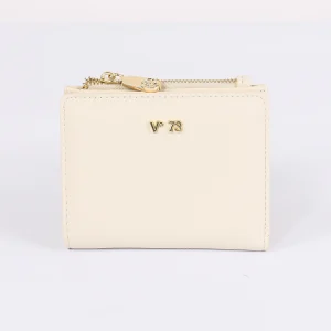 Keira Portafoglio Small Zip Around Bianco