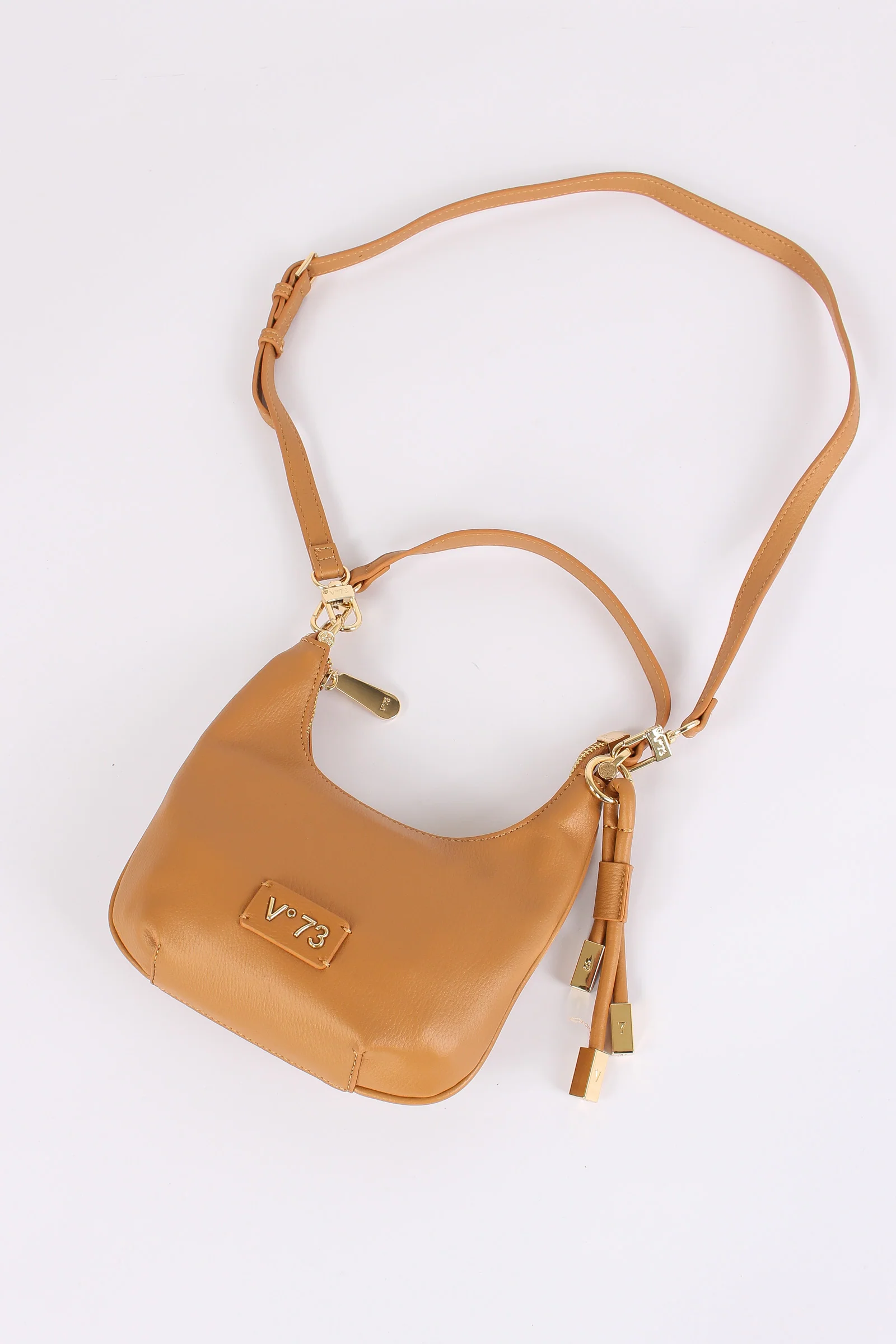 Amber Mezzaluna Small Ciondolo Oro Camel - immagine 3