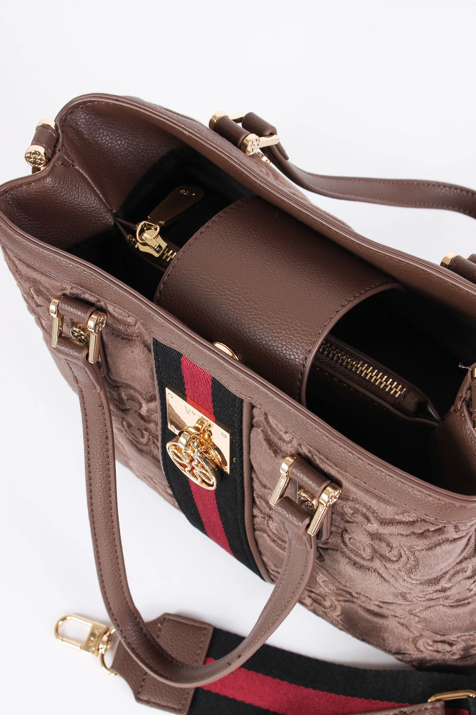 Cate Mini Shopping Taupe/multicolor - immagine 6