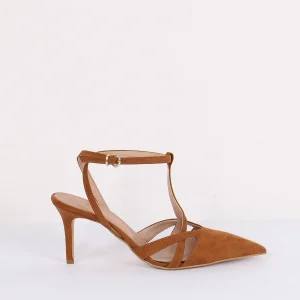 Slingback Intreccio Cuoio