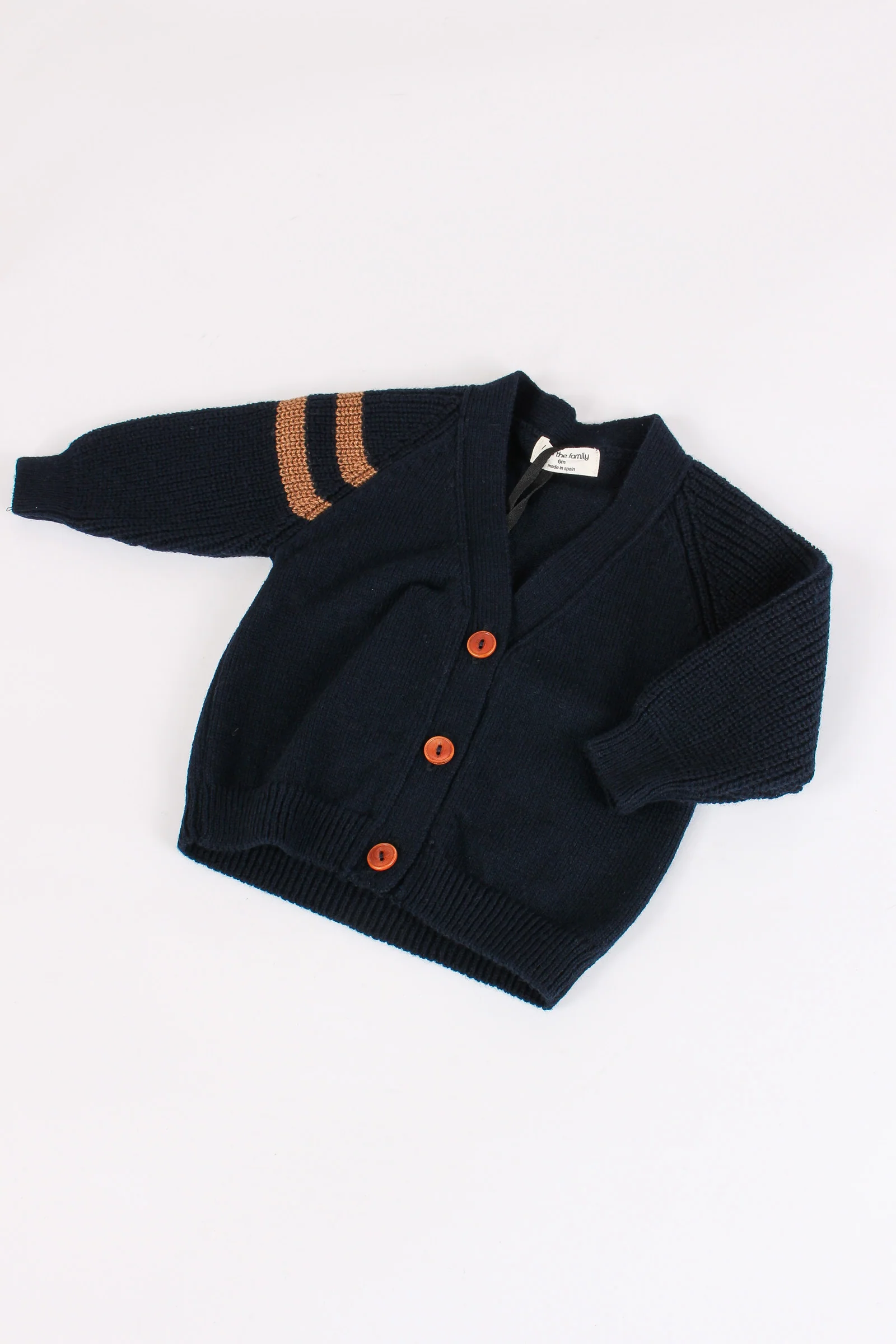 Cardigan Bottoni Dark Blue - immagine 4