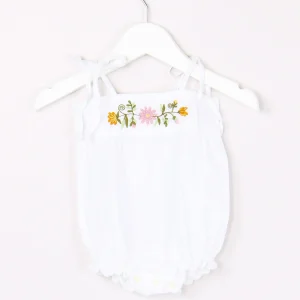 Pagliaccetto Ricamo Bianco