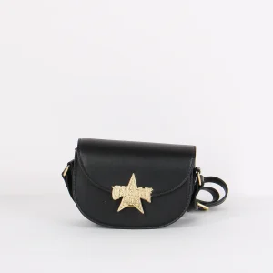 Saddle Bag Applicazione Stella Nero