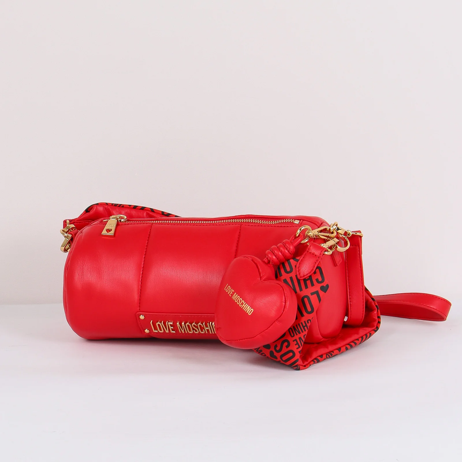 Bauletto Puffy Rosso/nero - immagine 9