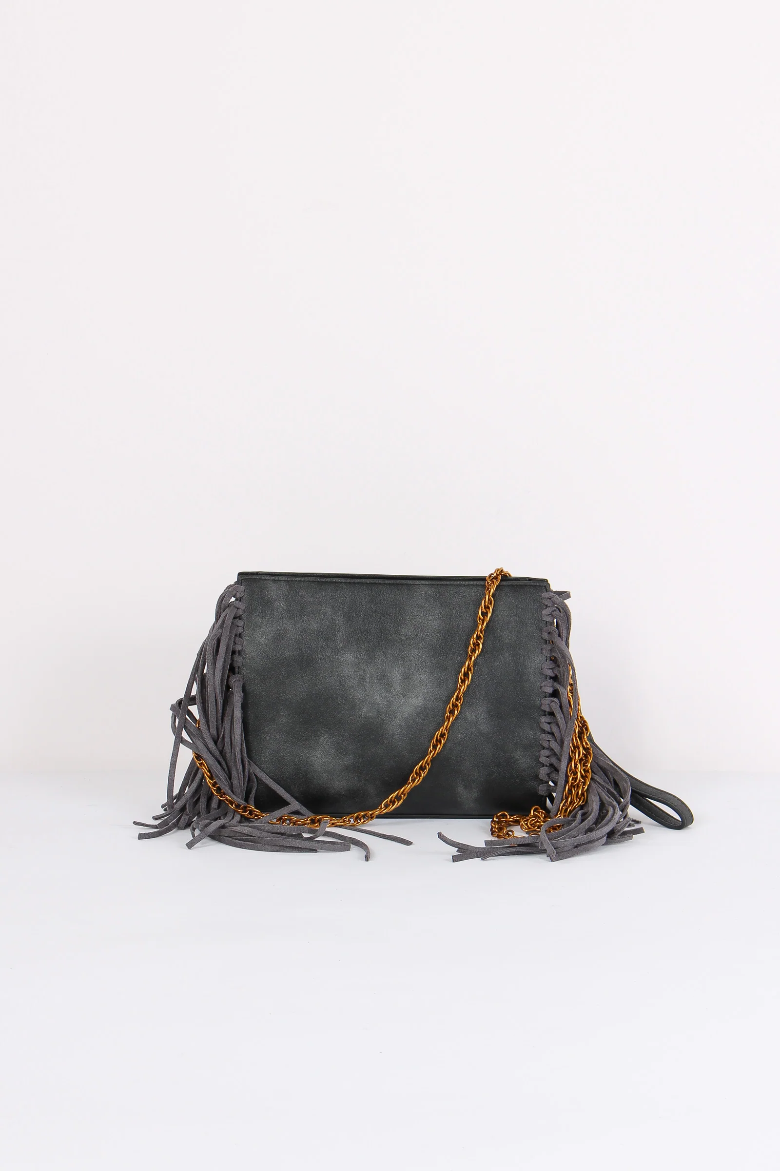 Pochette Vintage Frange Vintage Black - immagine 4