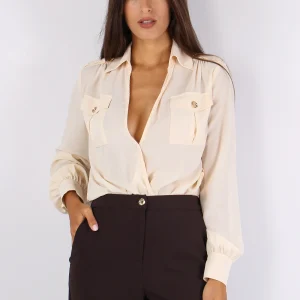 Facilis Camicia Body Taschine Birch Beige