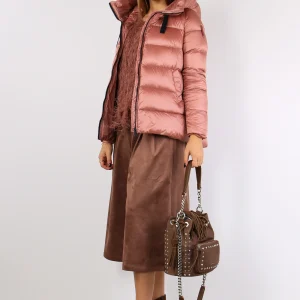 Piumino Nylon Cangiante Blush Pink