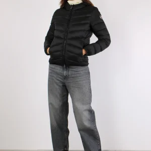 Piumino Corto Trapunta Nero