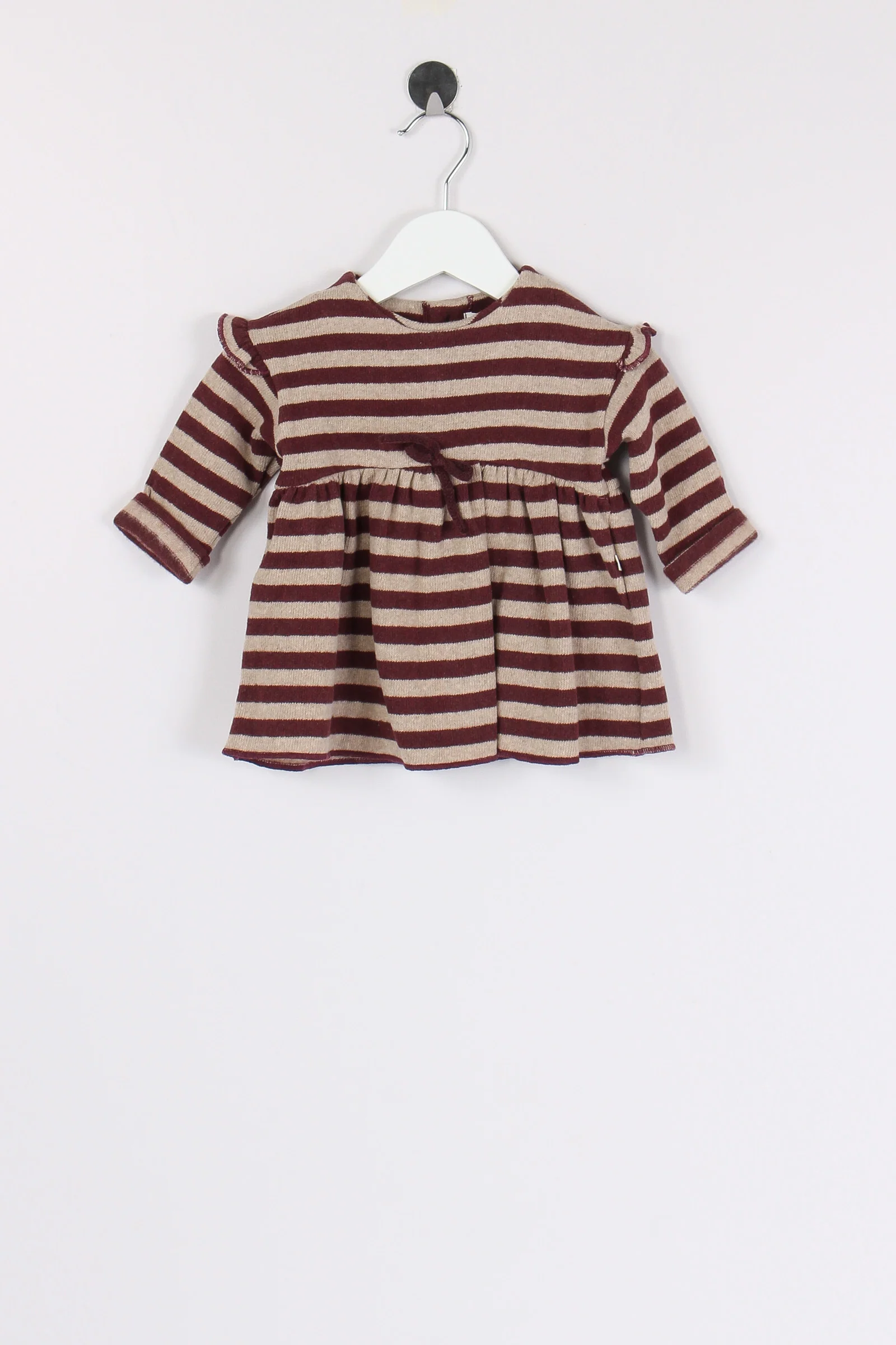 Abito Riga Melanzana/beige