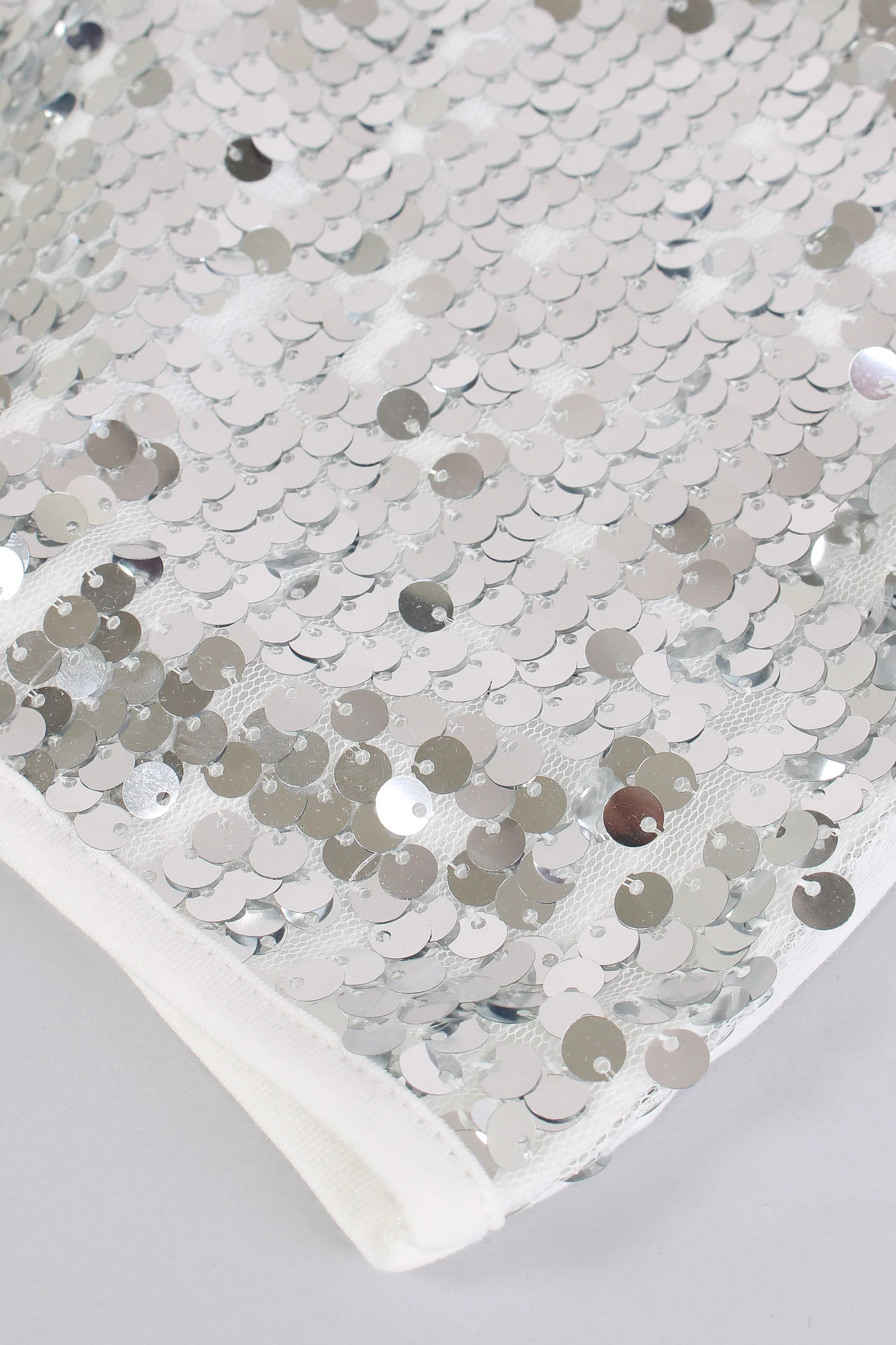 Top Paillettes Argento - immagine 6