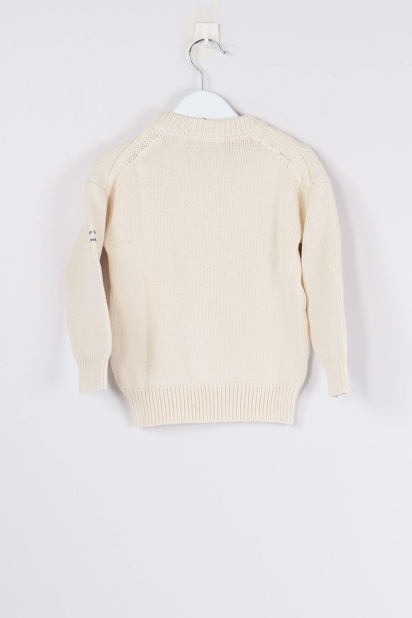 Pull Cotone Ecru - immagine 3