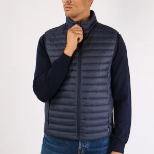 Piumino Smanicato Navy