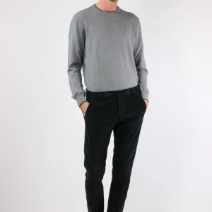 Gaubert Pantalone Velluto Mill Nero