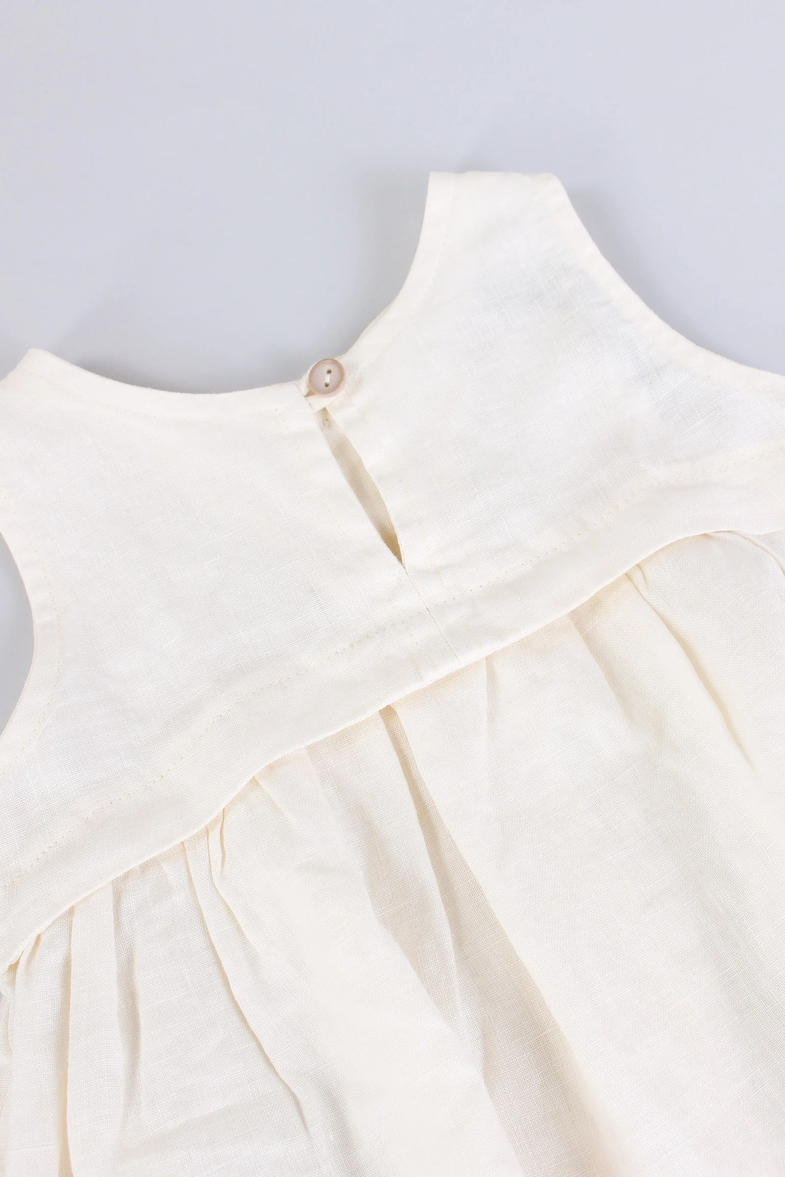 Abito Lino Off White - immagine 4