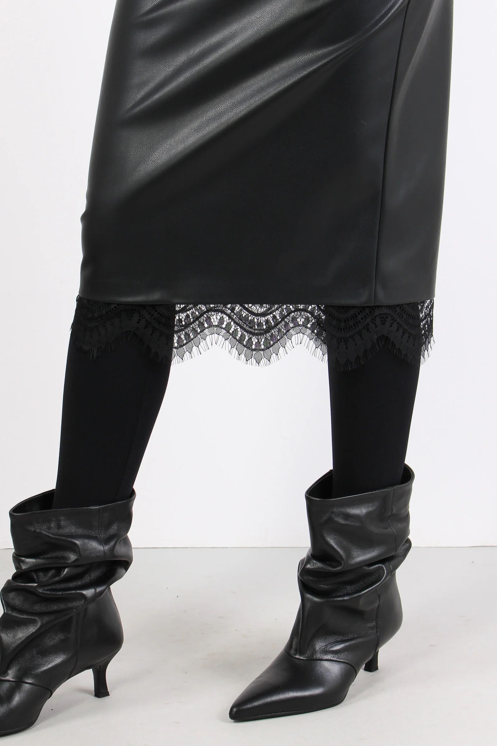 Lounguette Ecopelle Fondo Pizz Nero - immagine 8