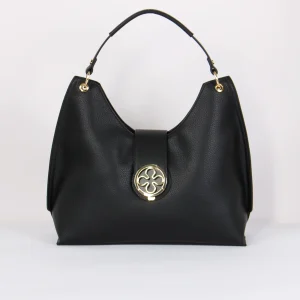 Federica W Hobo Placca Rosone Nero