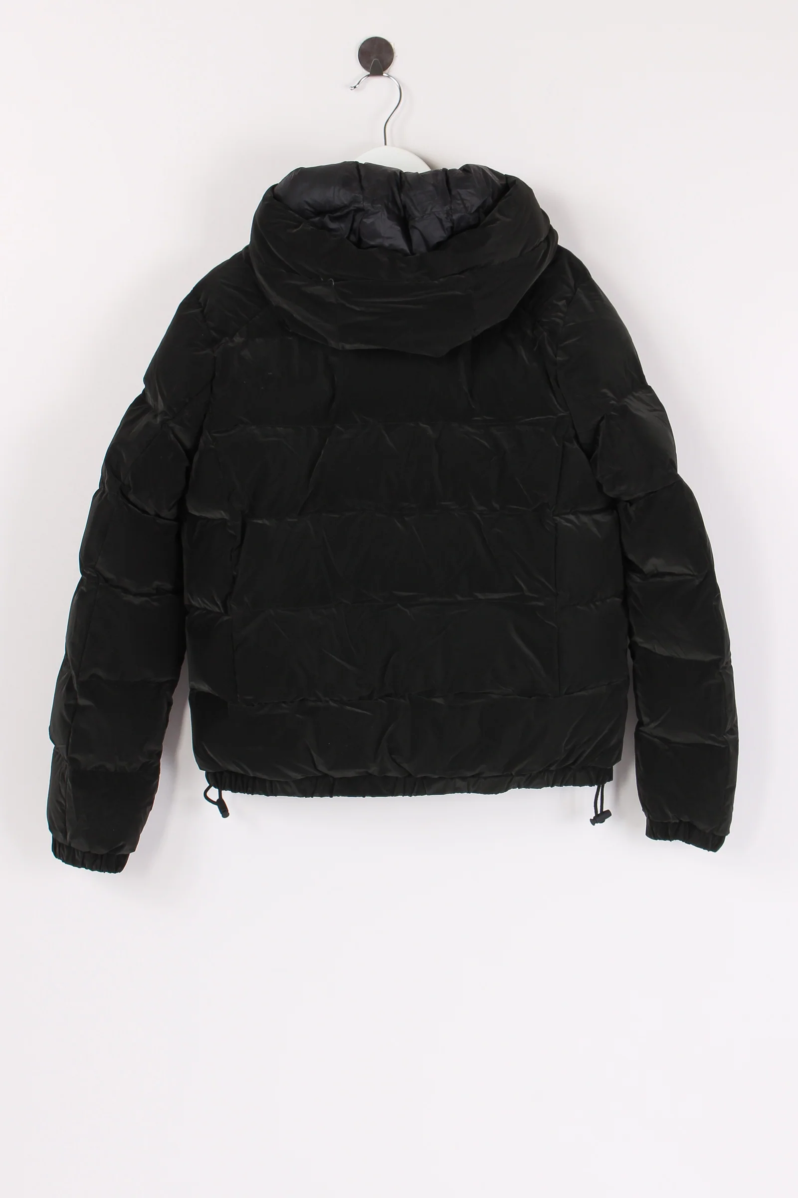 Piumino Opaco Cappuccio Black - immagine 3