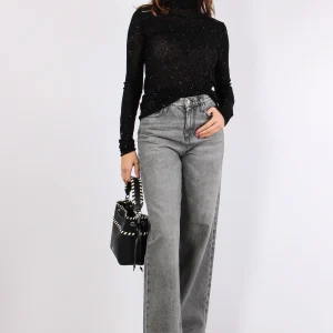 Pico Collo Alto Strass Nero Limousine