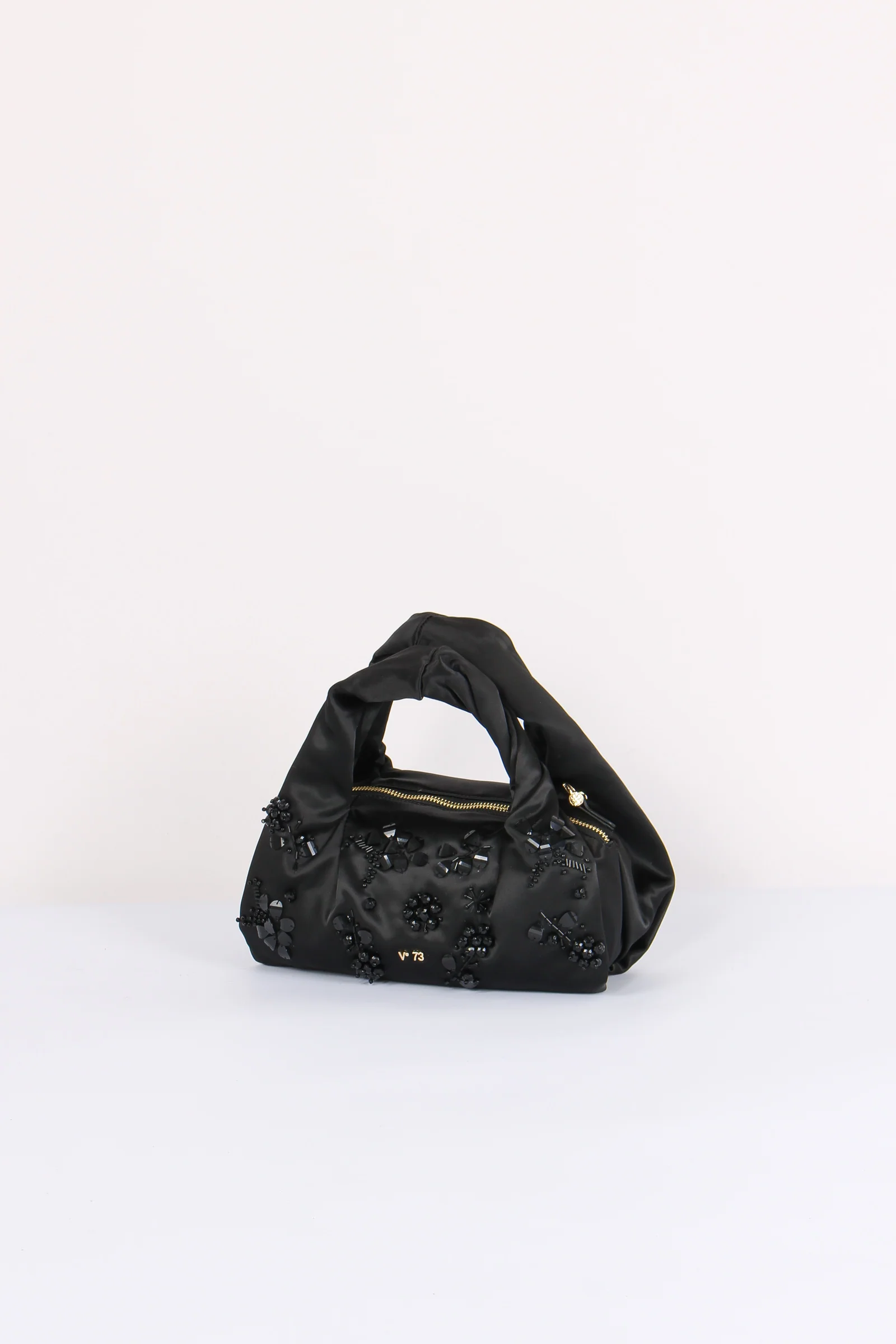 Kayla Mini Shopping Strass Nero - immagine 3