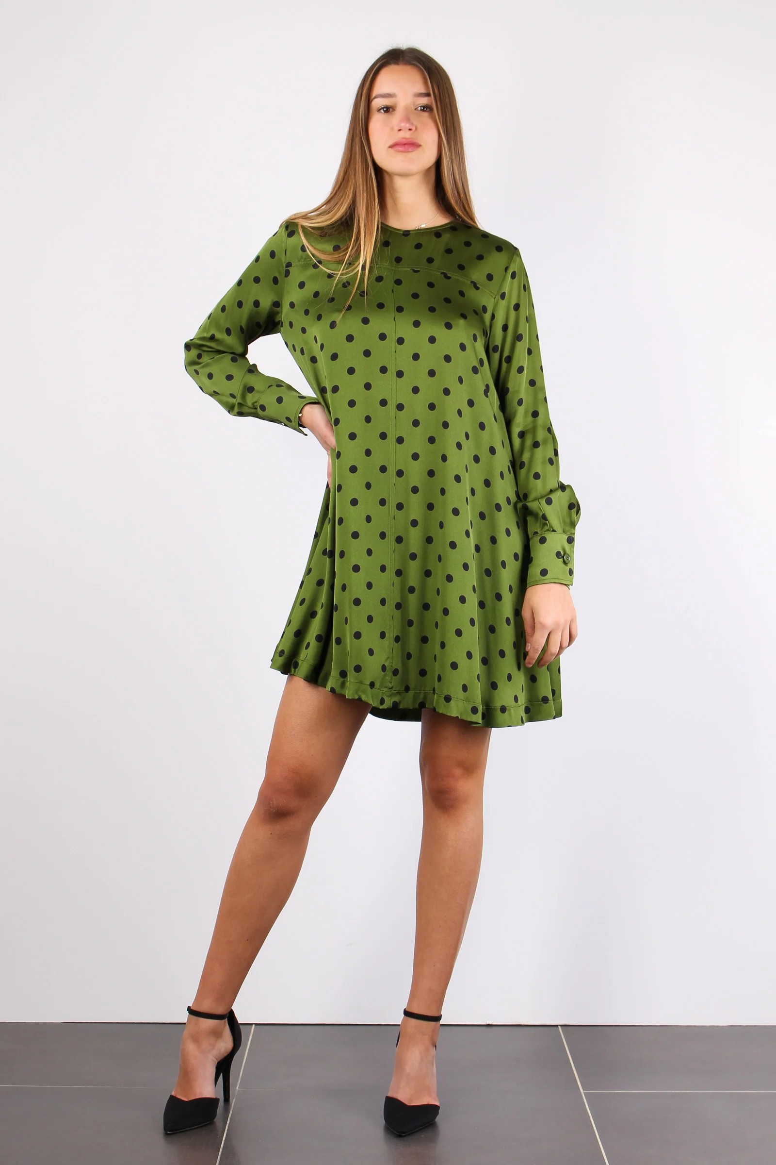 Abito Pois Kiwi - immagine 6