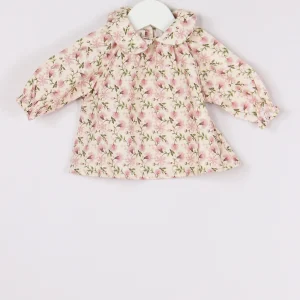 Camicia Fantasia Fiori Rose