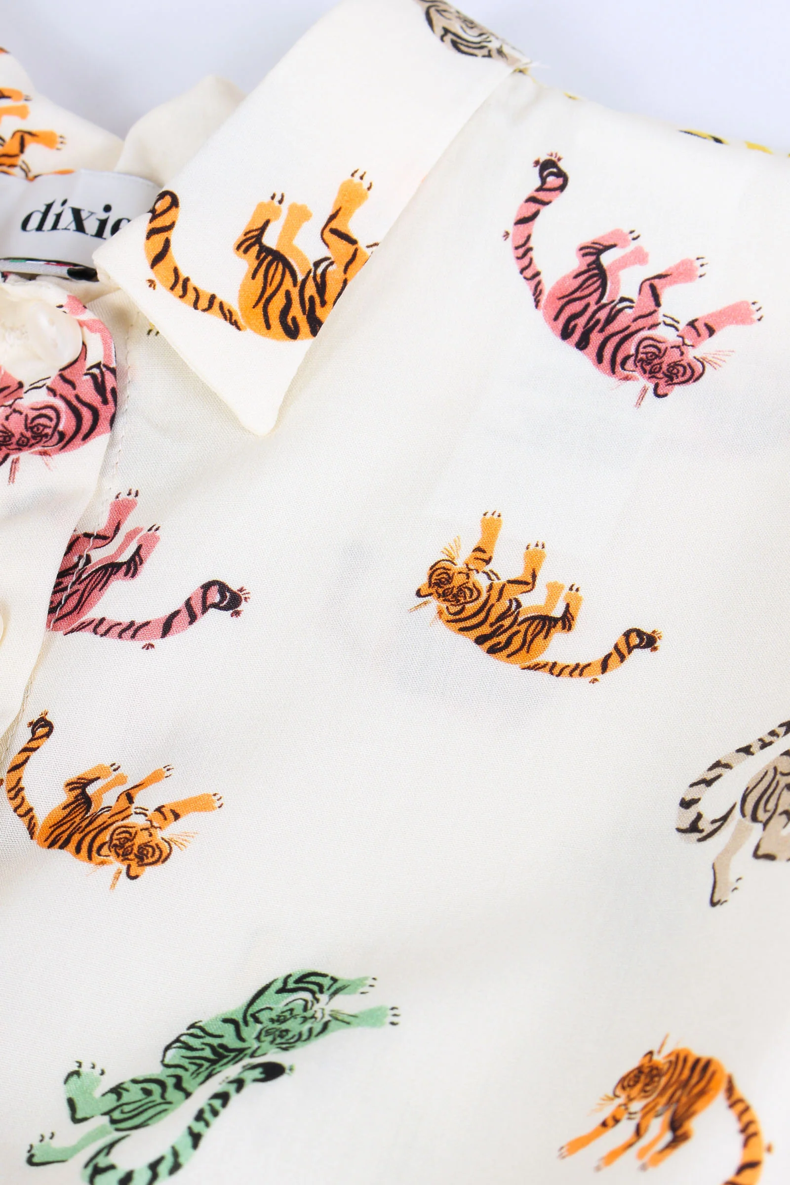 Camicia Fantasia Tigre Multicolor - immagine 7