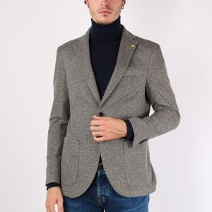 Giacca Tramata Grigio