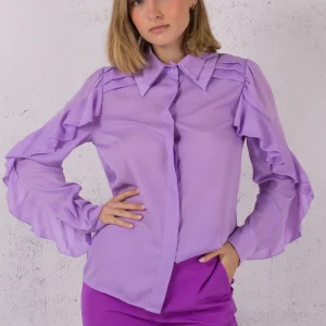 Casacca Rouge Georgette Lilla