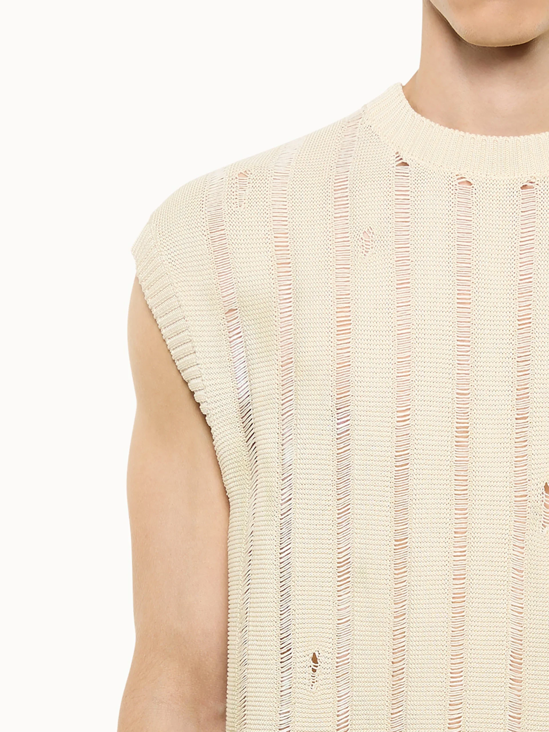 MAGLIA SMANICATA DESTROYED - immagine 7