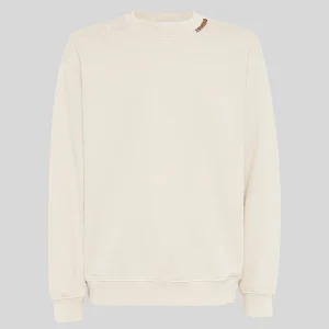 FELPA GIROCOLLO IN COTONE